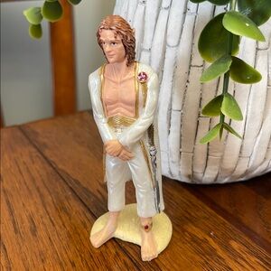 Vintage 1990s Schleich Elves Male Elf Figurine Prince Wedding Man Cake Topper